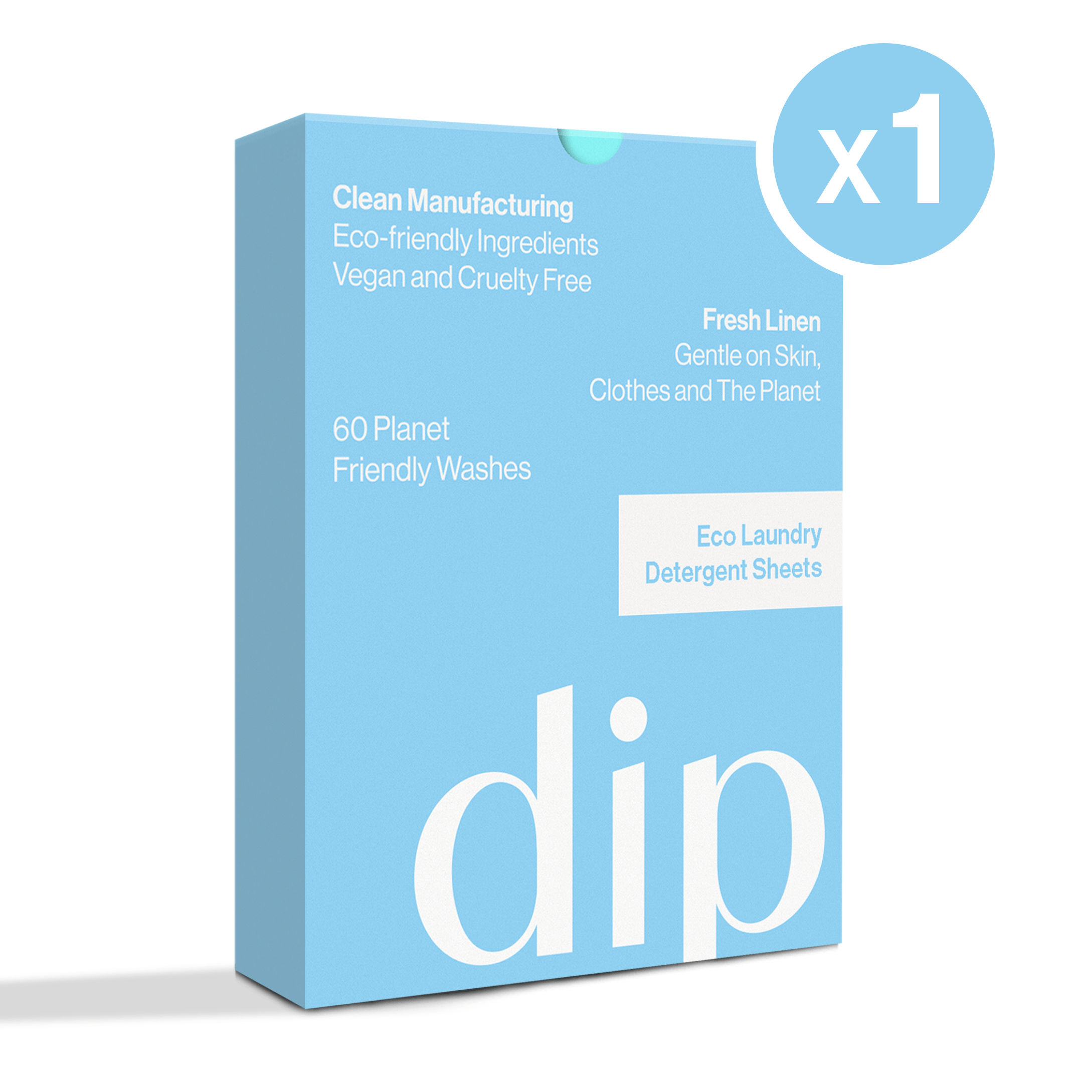 Eco Laundry Detergent Sheets